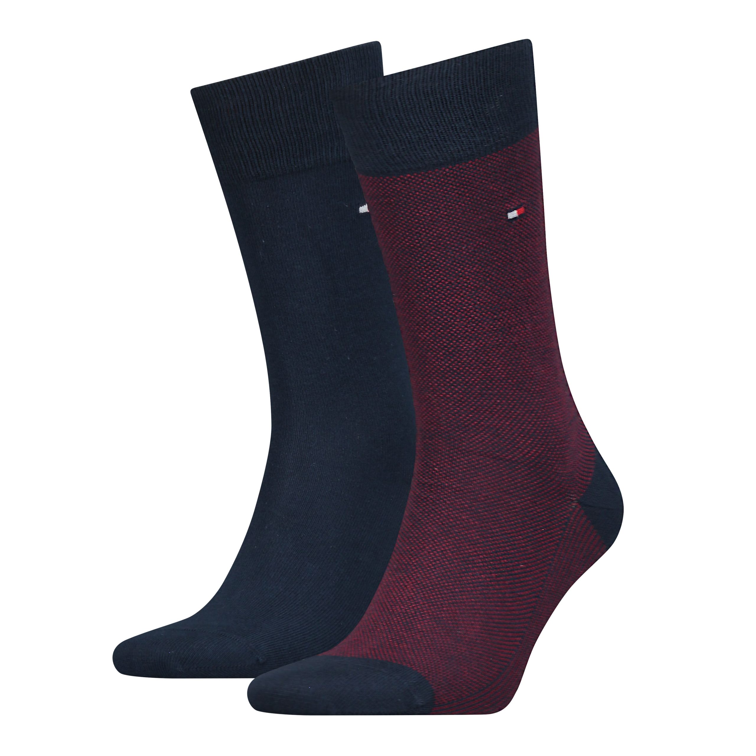 Tommy Hilfiger Herensokken Birdeye 2-Pack Dark Navy - Afbeelding 4