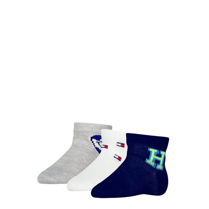 Tommy Hilfiger Giftset Babysokken Olympic Blue