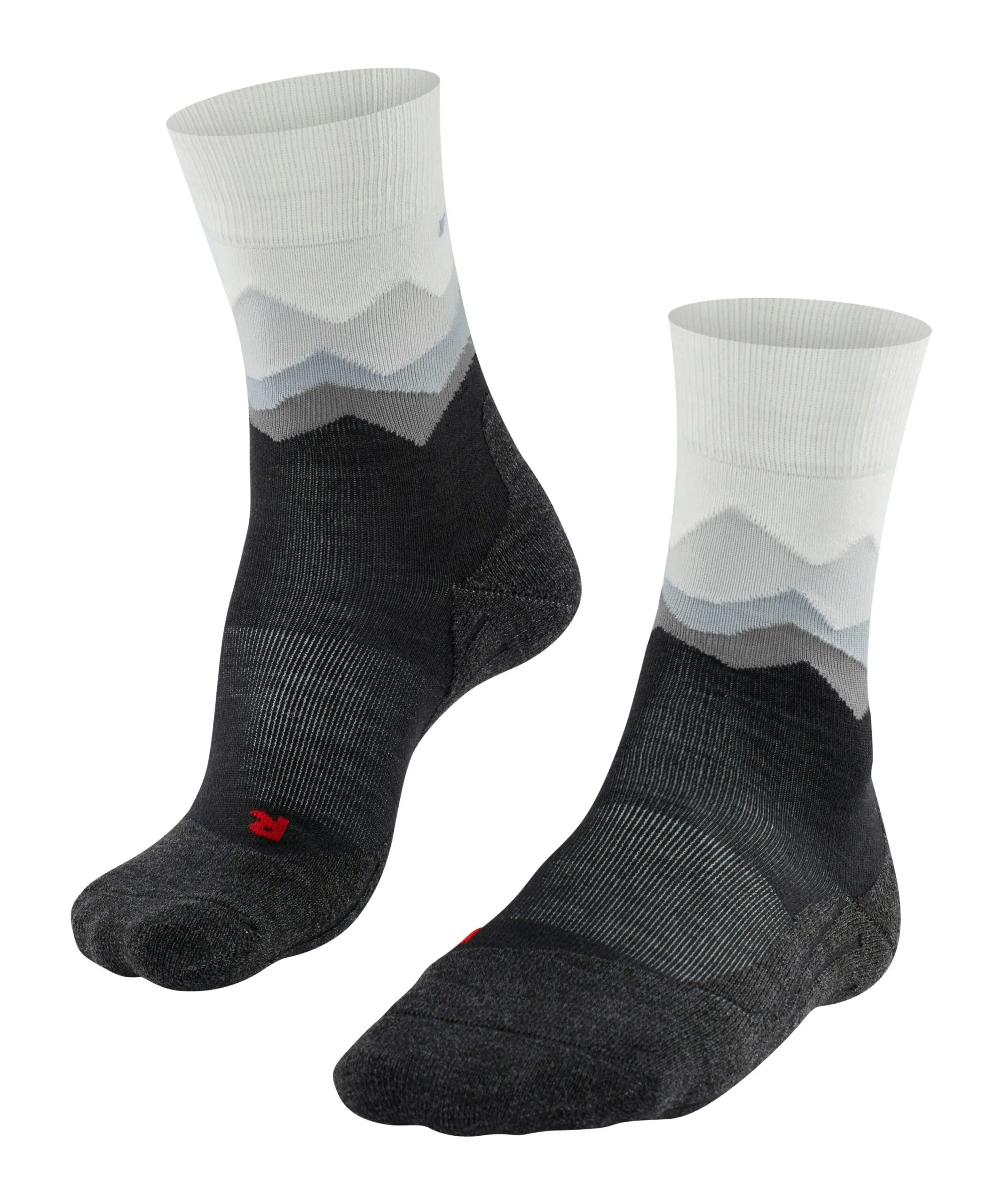 FALKE Dames Wandelsokken TK2 Crest Zwart