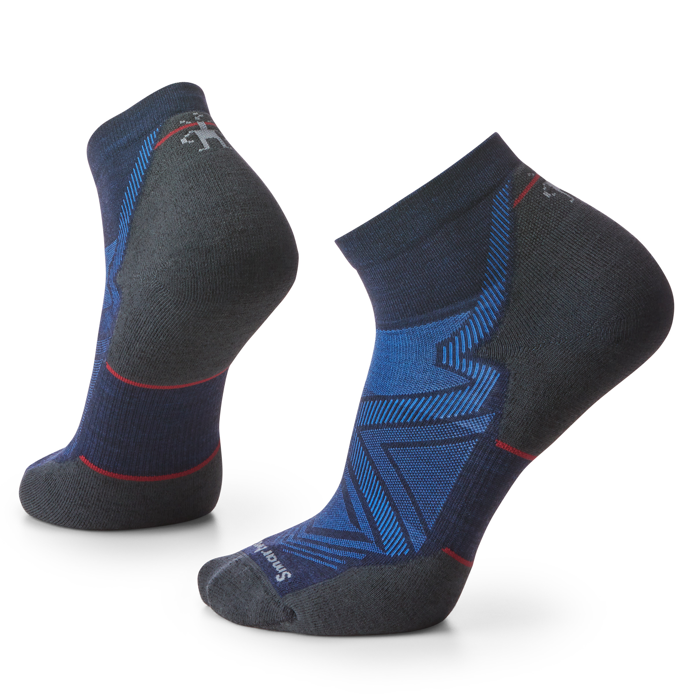 Smartwool Unisex Quarter Hardloopsokken Targeted Cushion Blauw