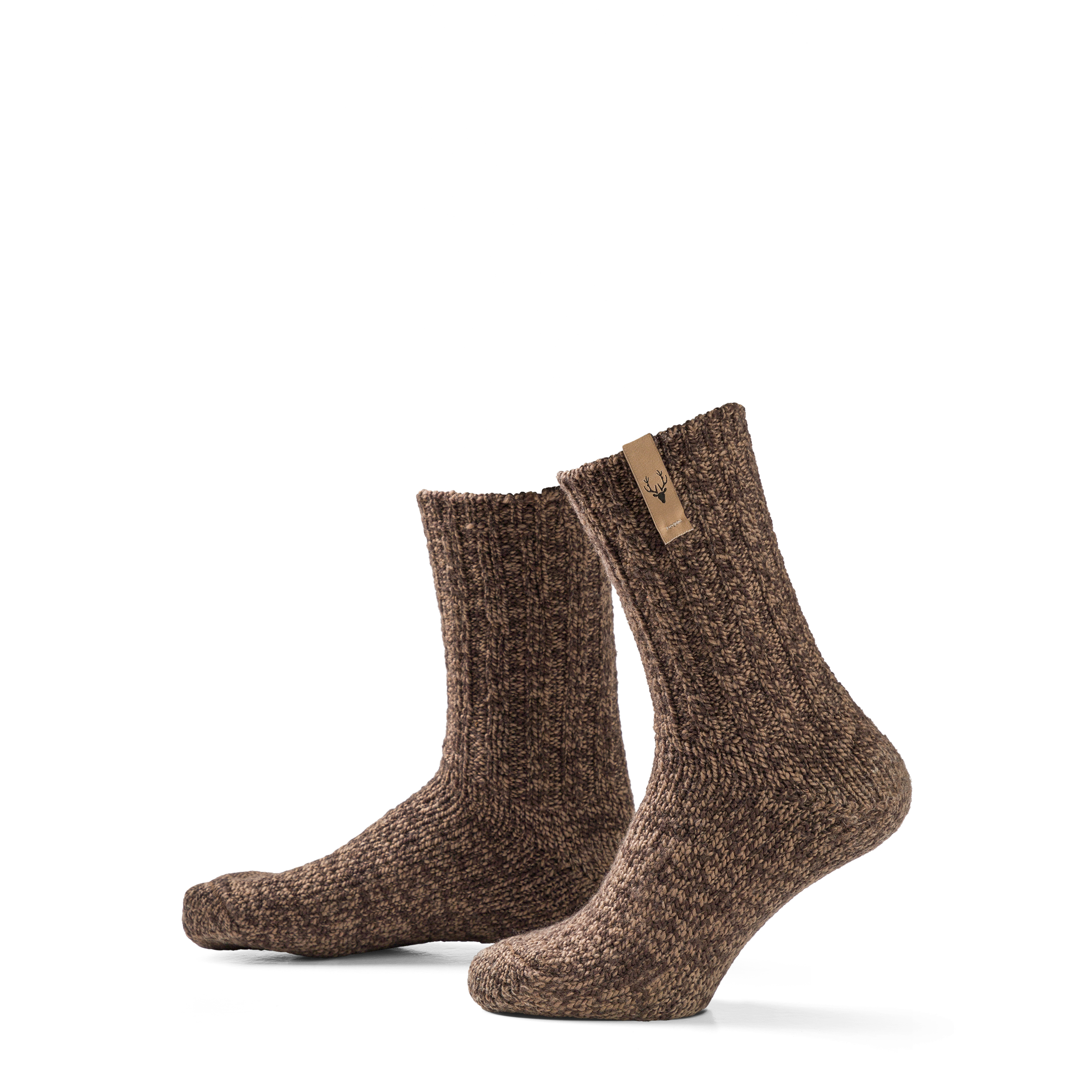 SOXS Unisex Sokken Deer Medium Brown