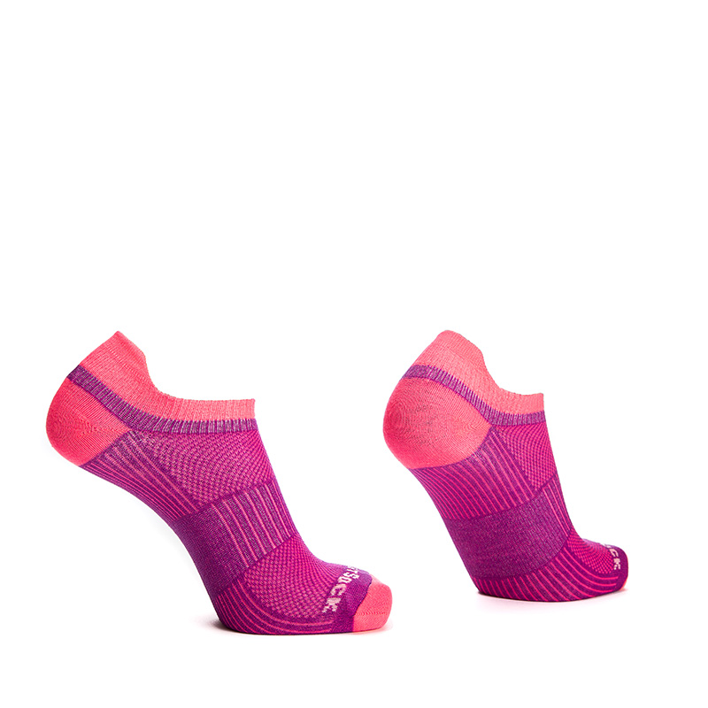 Wrightsock Unisex Quartersokken Coolmesh II Zwart - Afbeelding 4