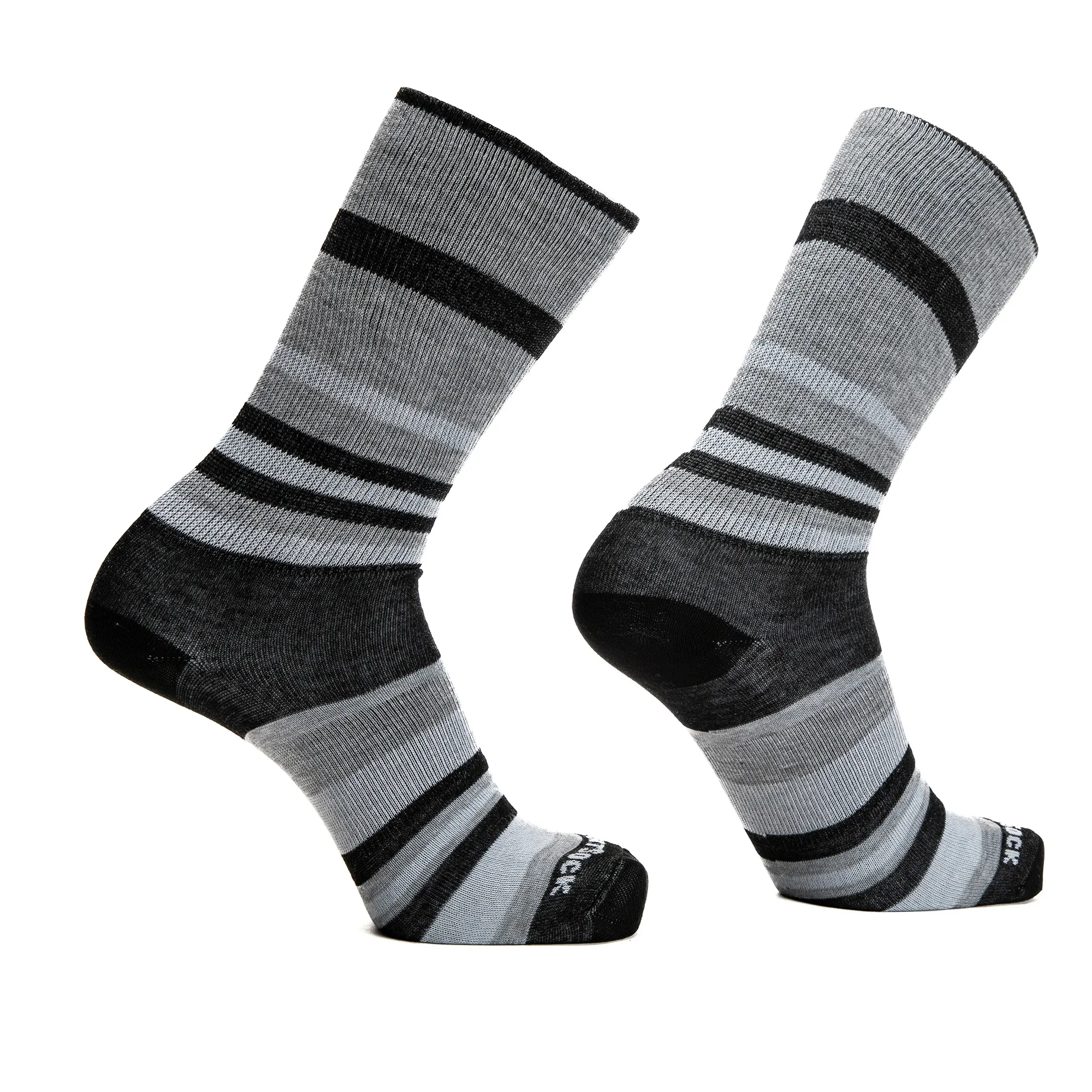 Wrightsock Unisex Sokken Eco Explore Black Stripes