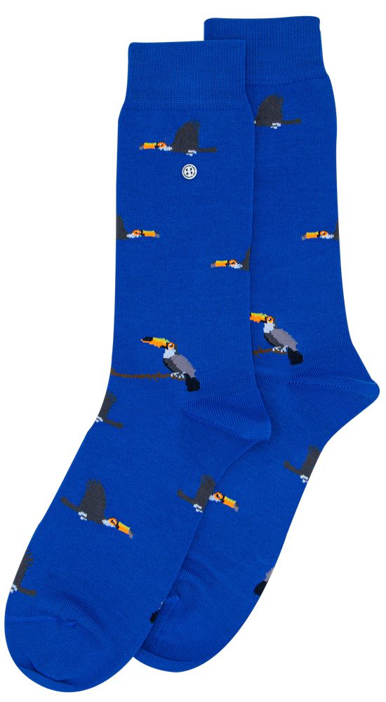 Alfredo Gonzales Sokken Toucan Blauw