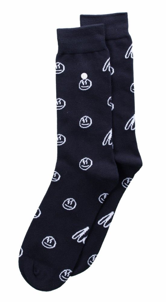 Alfredo Gonzales Sokken Tough Smiley Logo