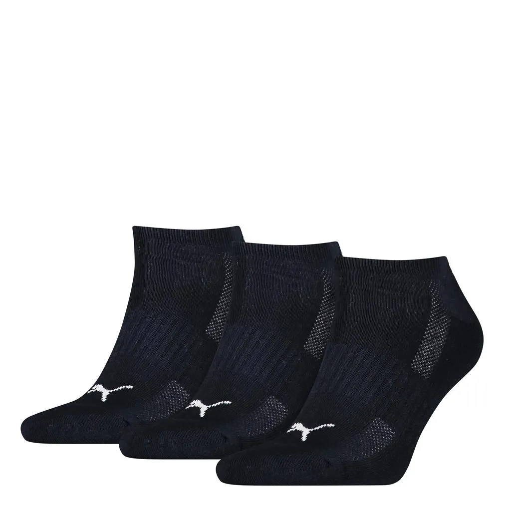 PUMA Cushioned Sneakersokken Unisex 3-Pack Navy