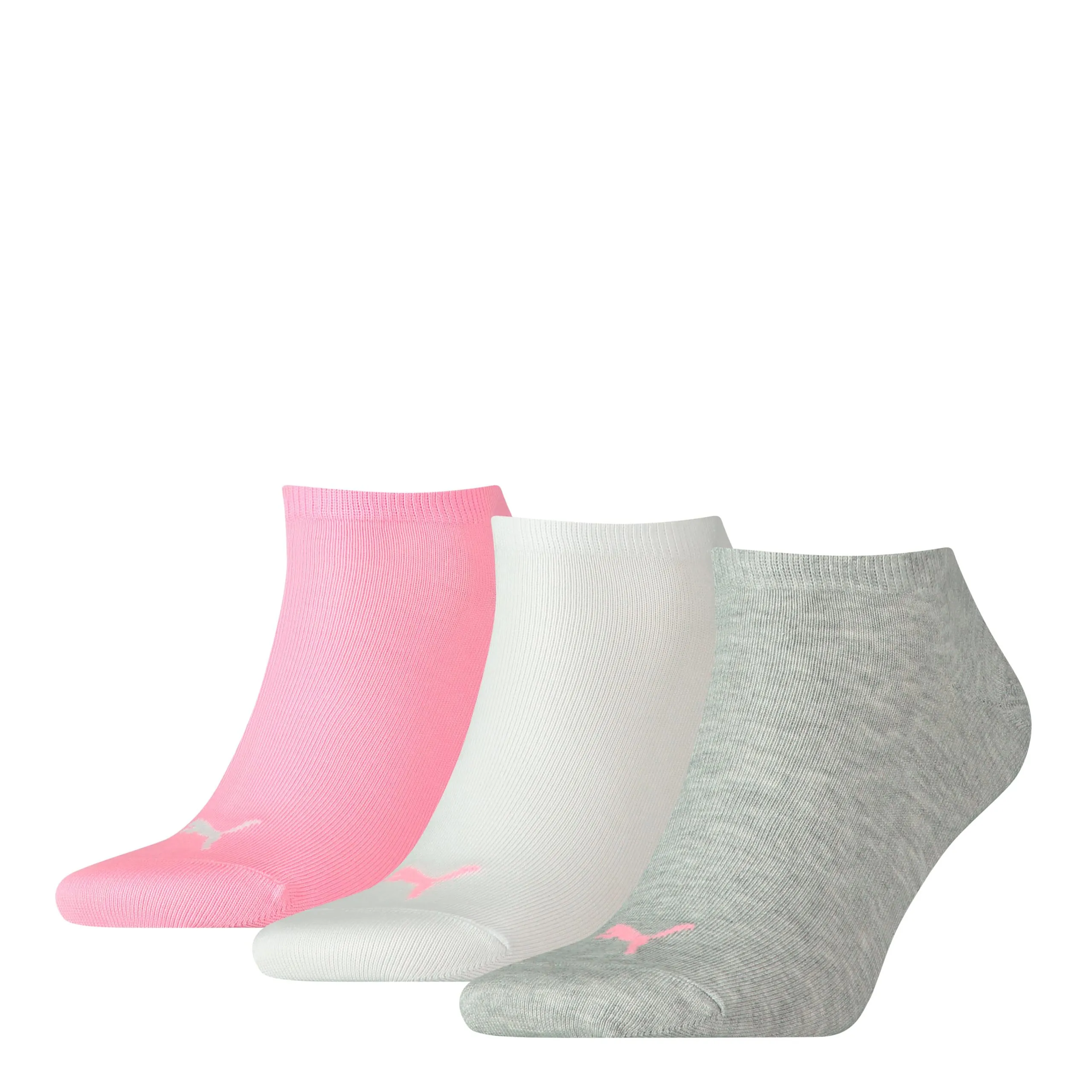PUMA Sneakersokken Unisex 3-Pack Prism Pink