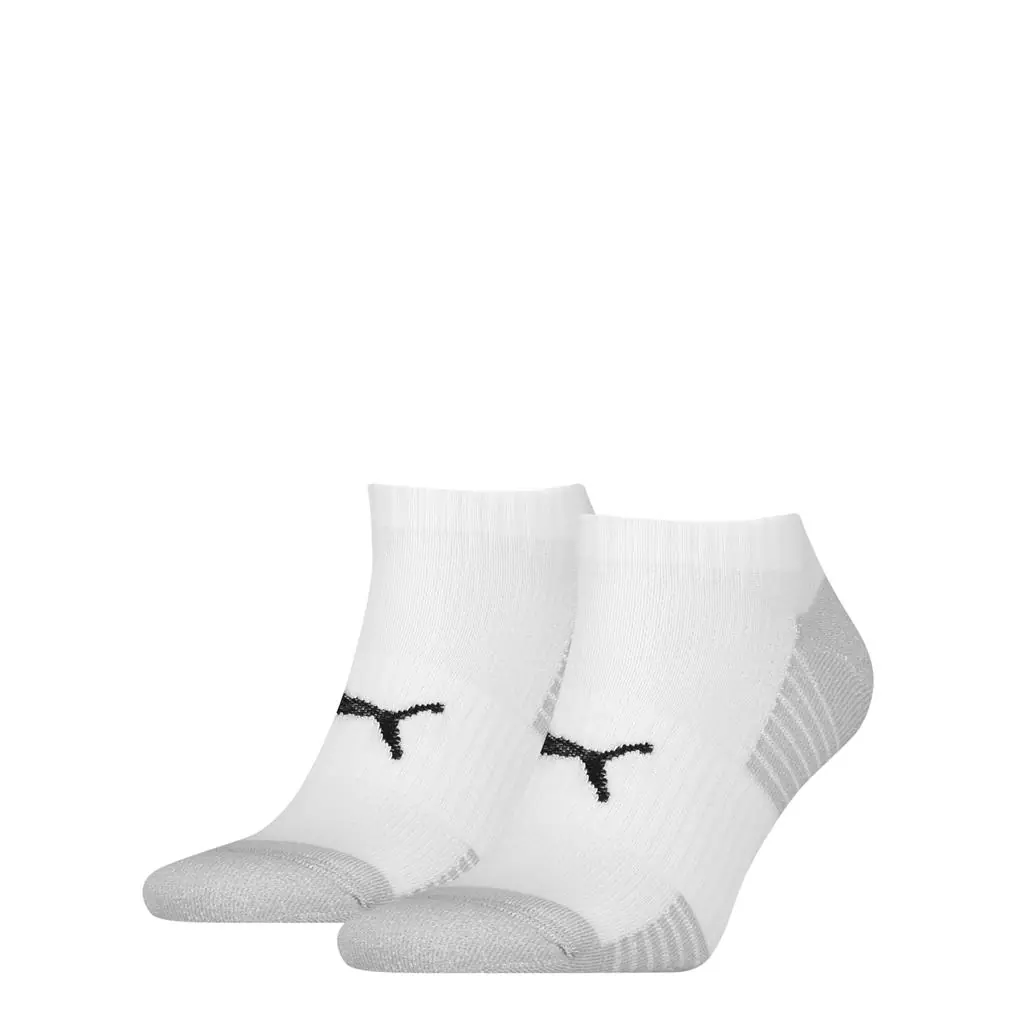 PUMA Sport Cushioned Sneakersokken Unisex 2-Pack Wit