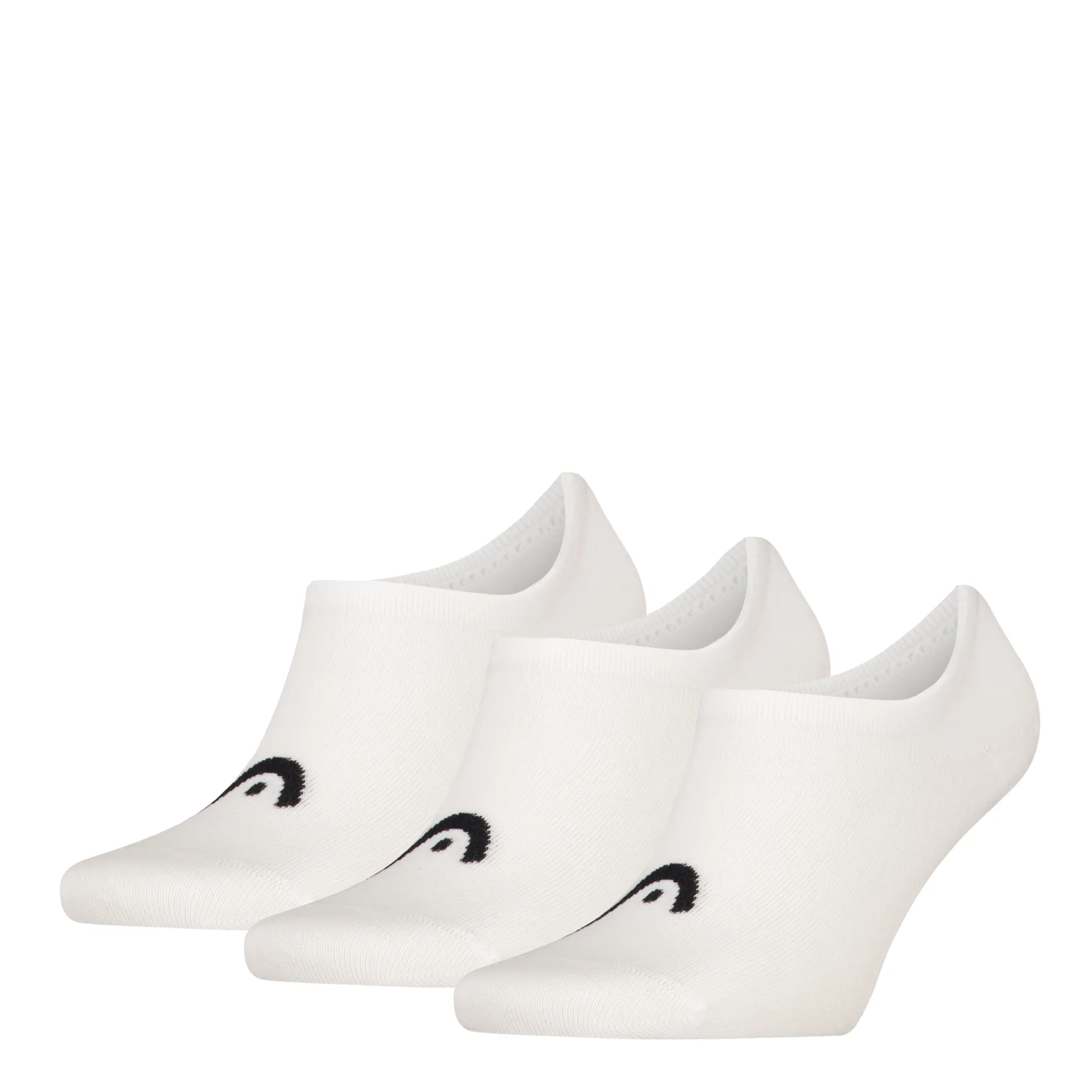 HEAD Unisex Footies 3-Pack Wit