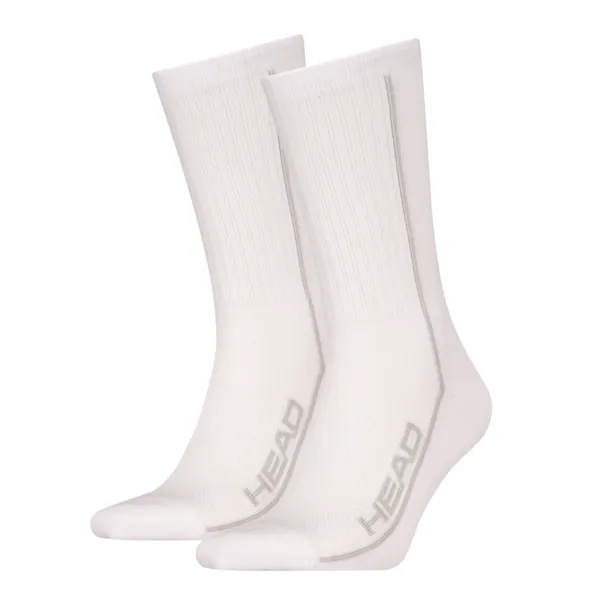 HEAD Unisex Sportsokken Performance 2-Pack Wit