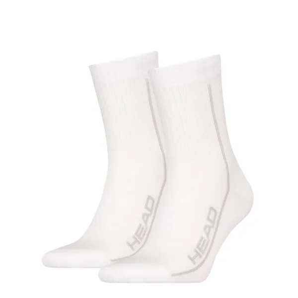 HEAD Unisex Sportsokken Short Performance 2-Pack Wit