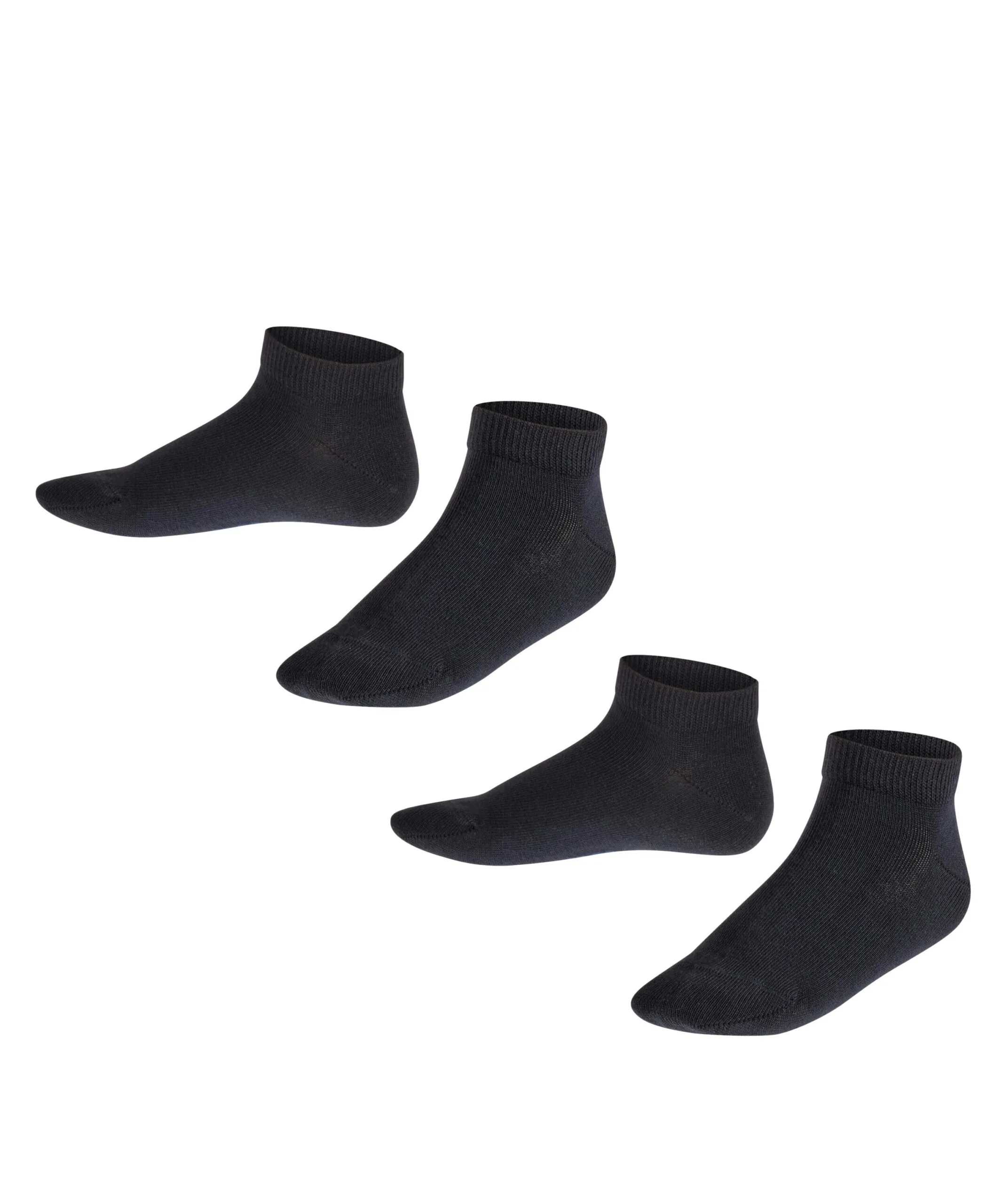 FALKE Kinder Sneakersokken Happy 2-Pack Donkerblauw