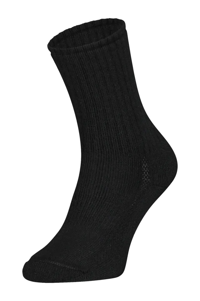 Soga by Eureka  Unisex Merinowollen Sokken S29 Zwart