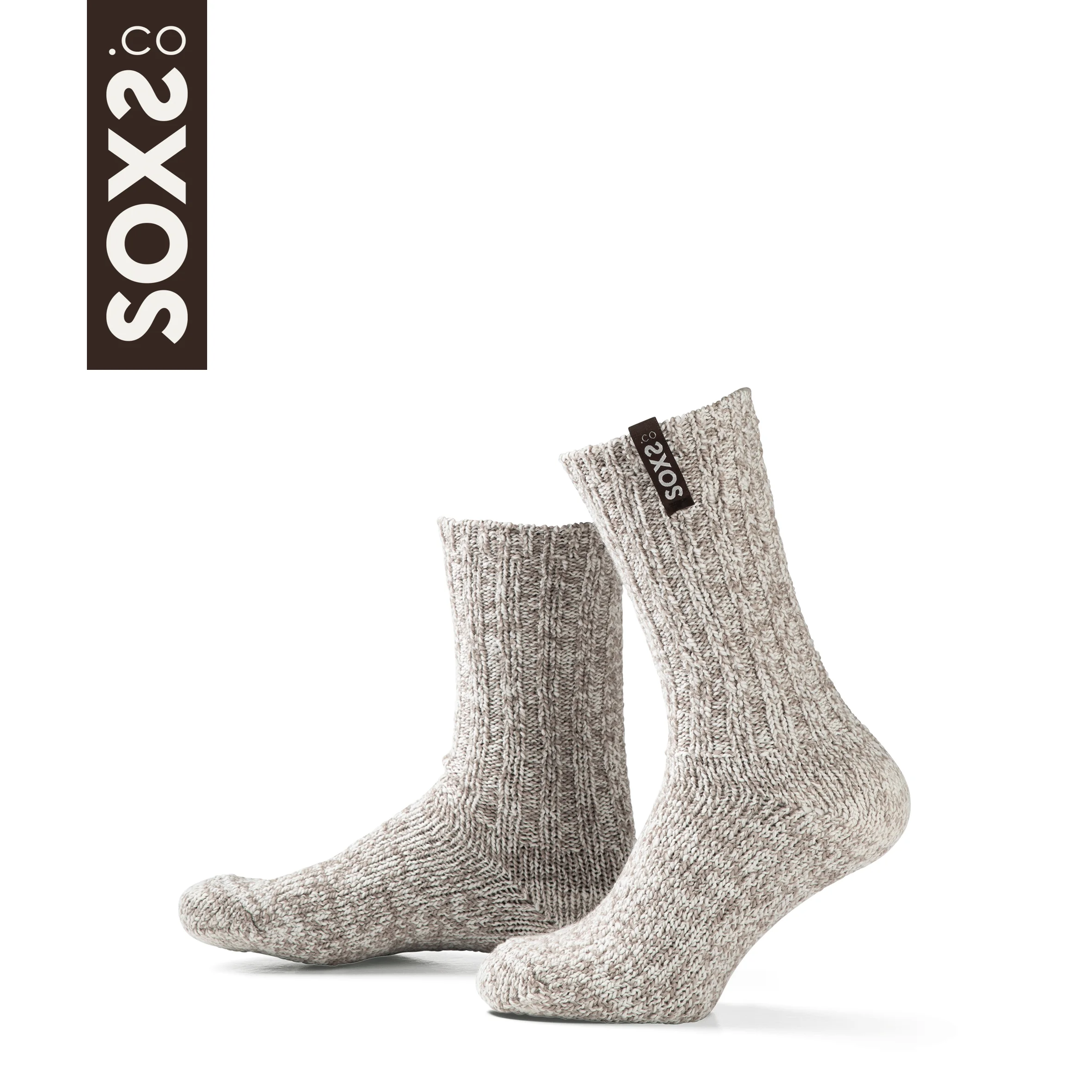 SOXS Unisex sokken Originals Chestnut
