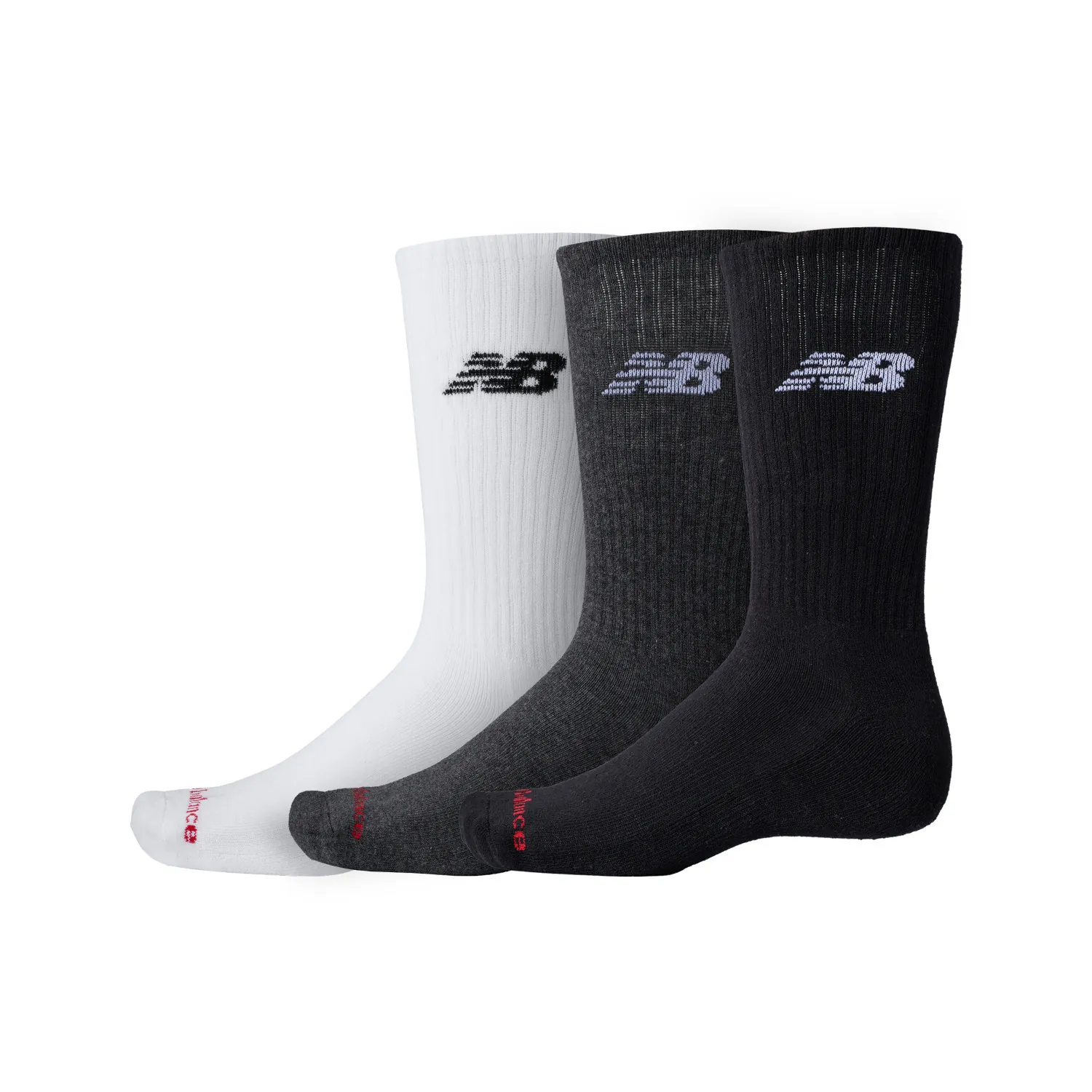 New Balance Unisex Sportsokken 3-Pack Mix
