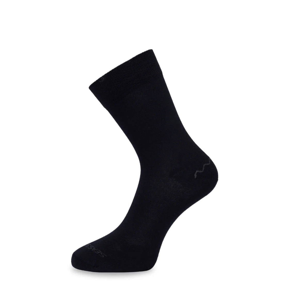 Seas Socks Unisex sokken Sterlet Zwart